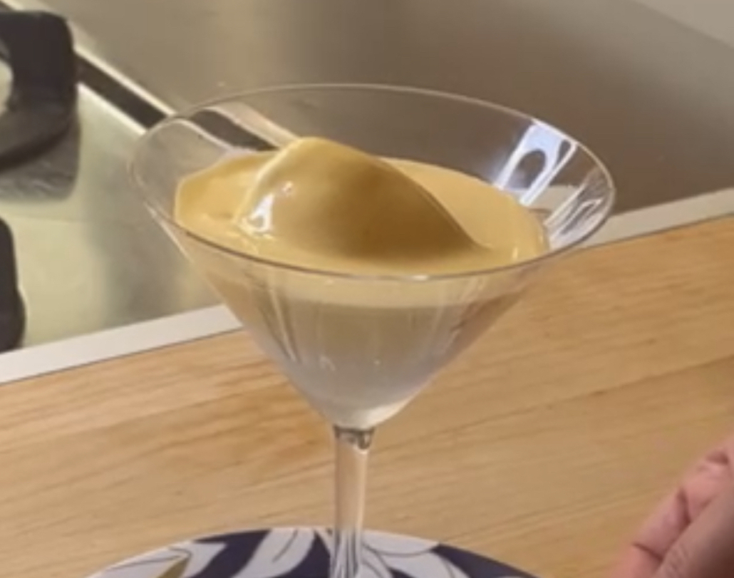 Zabaione con gelato