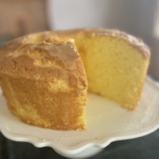 chiffon cake arancia