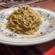 tagliolini fois gras e funghi