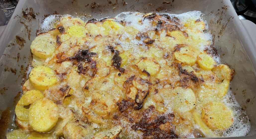 tartiflette in teglia