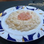 risotto gamberi e agrumi